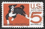 Stamps United States -  802 - Tratamiento humano para los animales