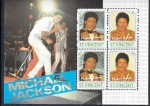 Sellos del Mundo : America : San_Vicente_y_las_Granadinas : Michael Jackson