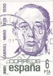 Stamps Spain -  Gabriel Miró (27)