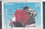 Stamps Spain -  minerales- Cinabrio (27)
