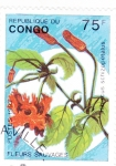 Stamps Republic of the Congo -  FLORES SALVAJES