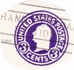 Stamps United States -  Whashington