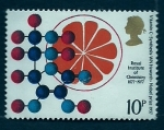 Stamps United Kingdom -  Instituto real de quemica