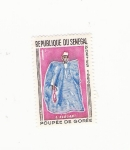 Stamps Senegal -  trajes elegantes