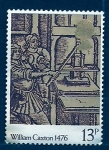 Stamps : Europe : United_Kingdom :  Wiliam Caxton