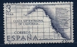 Stamps Spain -  Costa de California