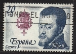 Stamps Spain -  Felipe   II