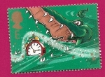 Stamps Europe - United Kingdom -  Cuentos - Peter Pan - cocodrilo