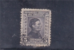 Stamps Uruguay -  general José Artigas