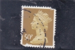 Stamps United Kingdom -  reina Isabel II