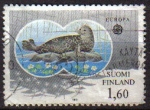 Sellos de Europa - Finlandia -  FINLANDIA SUOMI FINLAND 1986 Scott 735 Sello Europa Focas Michel 985