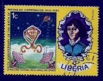 Stamps Liberia -  Anivers. Copernicus