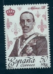 Stamps Spain -  Alfoso XIII