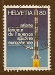 Stamps : Europe : Switzerland :  Ariane