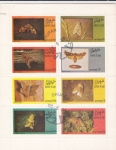 Stamps Oman -  MARIPOSAS NOCTURNAS