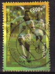 Stamps : Africa : Ghana :  GHANA 1997 Michel 2577 Sello Futbol World Soccer Champions Usado