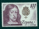 Stamps Spain -  Carlos  II