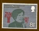 Stamps United Kingdom -  Centenario Alexander Graham Belll