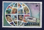 Stamps : America : Grenada :  Centenario Alexander Graham Belll