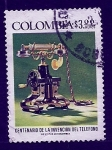 Stamps : America : Colombia :  Centenario del telefono