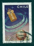 Stamps : America : Chile :  Dia mundial telecomunicaciones