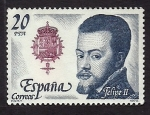 Stamps Spain -  Felipe    II