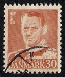 Stamps Denmark -  Rey Frederik IX