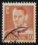 Stamps : Europe : Denmark :  Rey Frederik IX