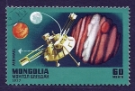 Stamps : Asia : Mongolia :  Satelite Comunicacion