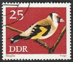 Stamps Germany -  1535 - Protección de la Naturaleza, Ave