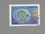 Stamps Tanzania -  MEDUSA