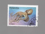 Stamps Tanzania -  PULPO