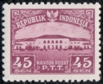 Sellos de Asia - Indonesia -  Kantor pusat