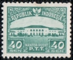 Stamps Indonesia -  Kantor pusat