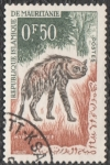Stamps Mauritania -  Hyene Rayee