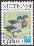 Stamps Vietnam -  Anas falcata