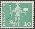 Stamps Switzerland -  Helvetia