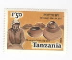 Sellos de Africa - Tanzania -  Ceramica