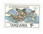 Stamps Tanzania -  40º Aniversario de la organización internacional de aviación civil