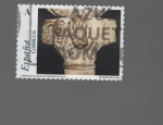Stamps Spain -  capitel de la iglesia de jaca