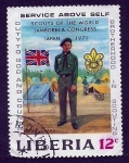 Stamps : Africa : Liberia :    SCOUTS