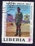 Stamps Liberia -    SCOUTS