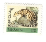 Sellos de Africa - Tanzania -  Gineta