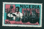Stamps : Africa : Nigeria :  VACUNAS