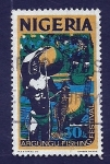 Stamps : Africa : Nigeria :  FESTIVAL DE LA PESCA