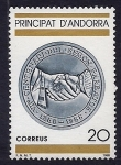 Stamps : Europe : Andorra :  VIICentenario del reparto