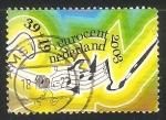 Stamps Netherlands -  Musica, niños pintores