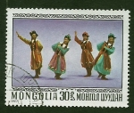 Sellos de Asia - Mongolia -  Folklore Mongol