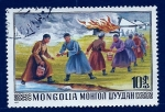 Sellos de Asia - Mongolia -  CIRCO