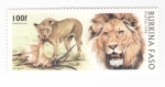 Stamps Burkina Faso -  Leon